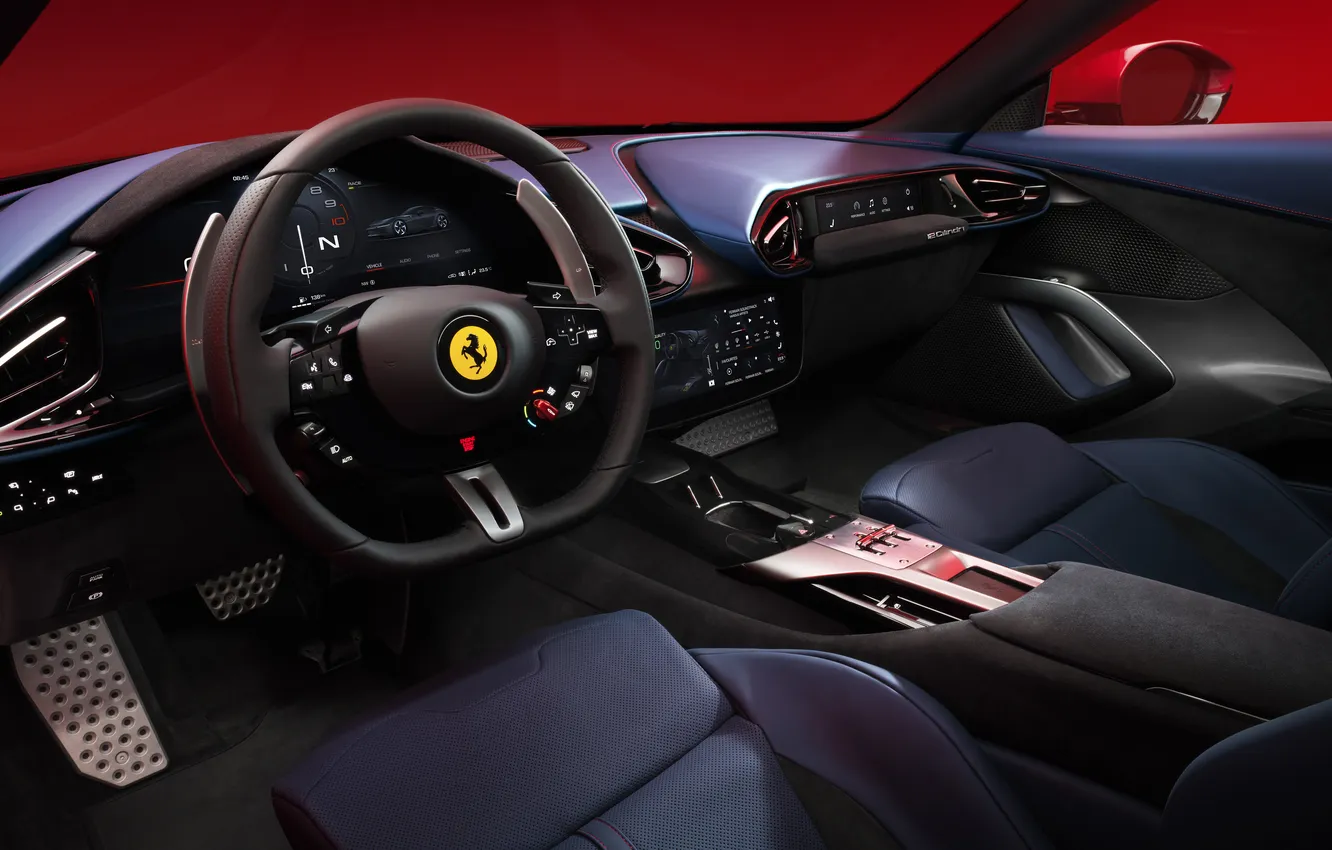 Photo wallpaper Ferrari, 2024, Ferrari 12Cilindri