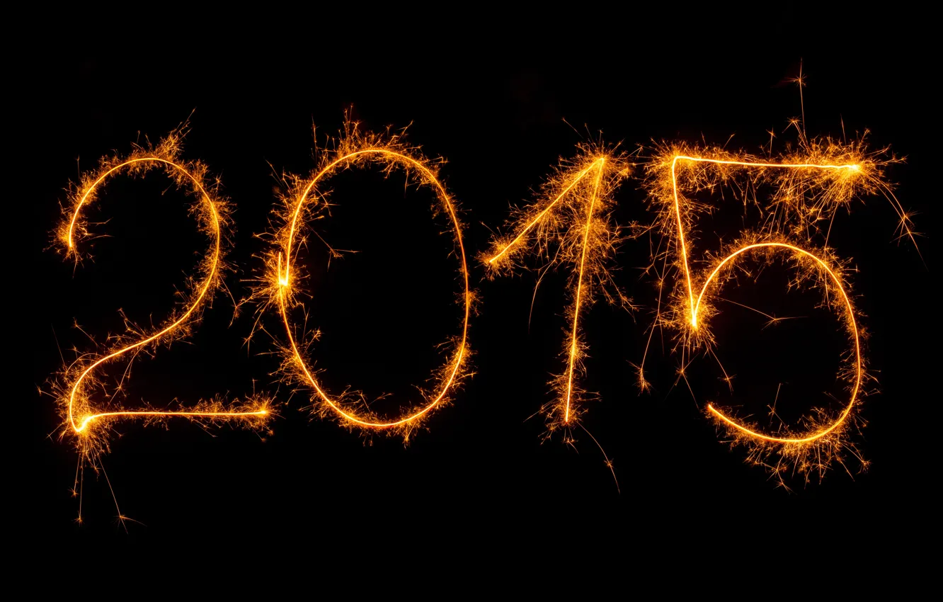 Photo wallpaper New Year, New Year, Happy, 2015