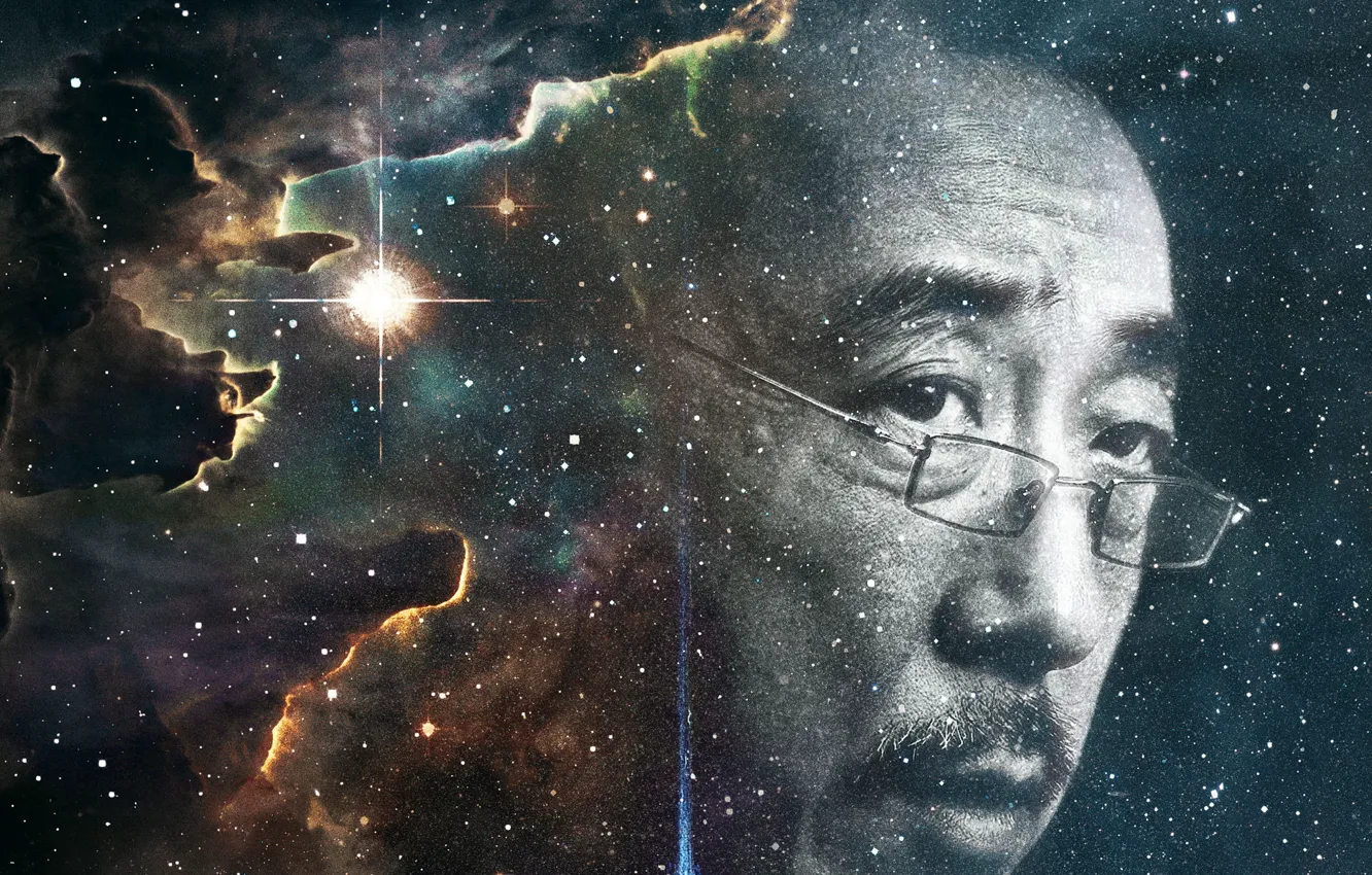 Photo wallpaper look, face, fiction, glasses, China, actor, 2023, Wandering Earth 2