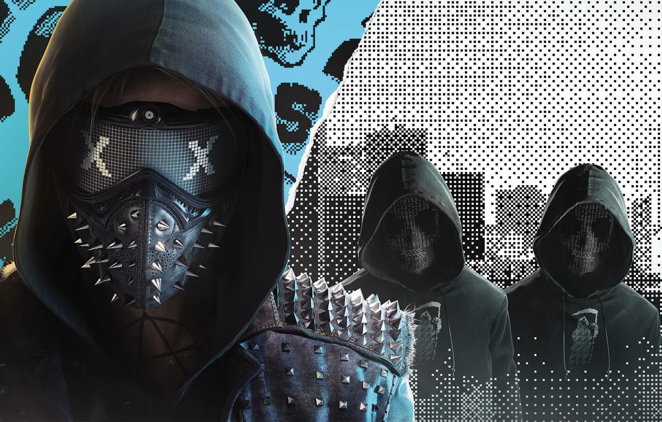 Photo wallpaper Ubisoft, San Francisco, Game, Watch Dogs 2, Rench, Wrench