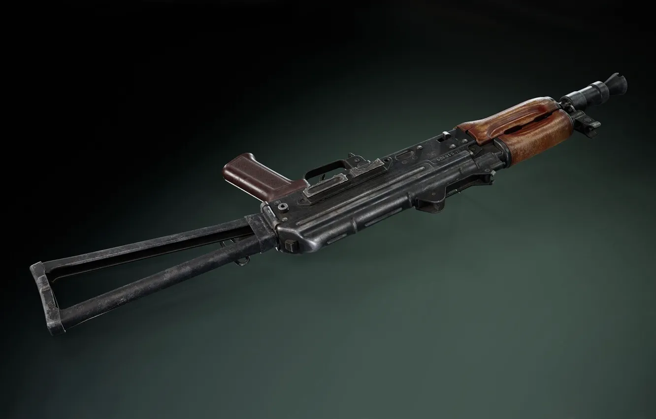 Photo wallpaper USSR, The AKS-74, 5.. 45X39, Compact machine