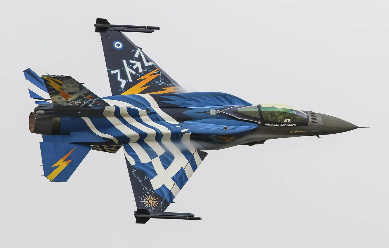 Photo wallpaper fighter, Fighting Falcon, F-16C, "Fighting Falcon"