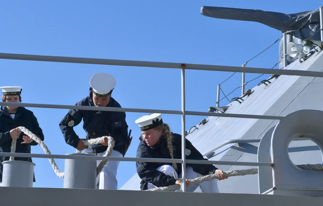 Photo wallpaper Navy, service, sailors