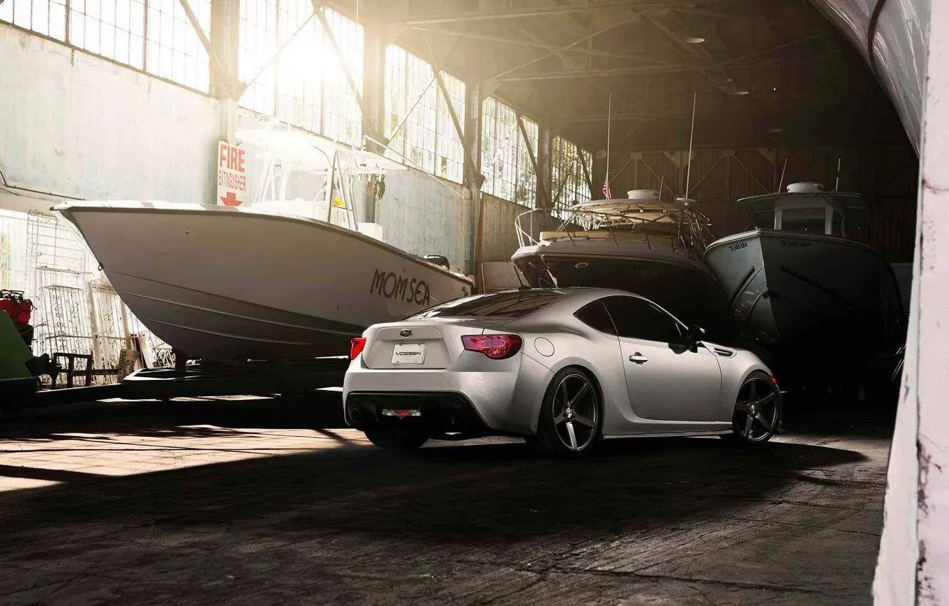 Photo wallpaper coupe, Subaru, sports car, Subaru, vossen, brz, quick