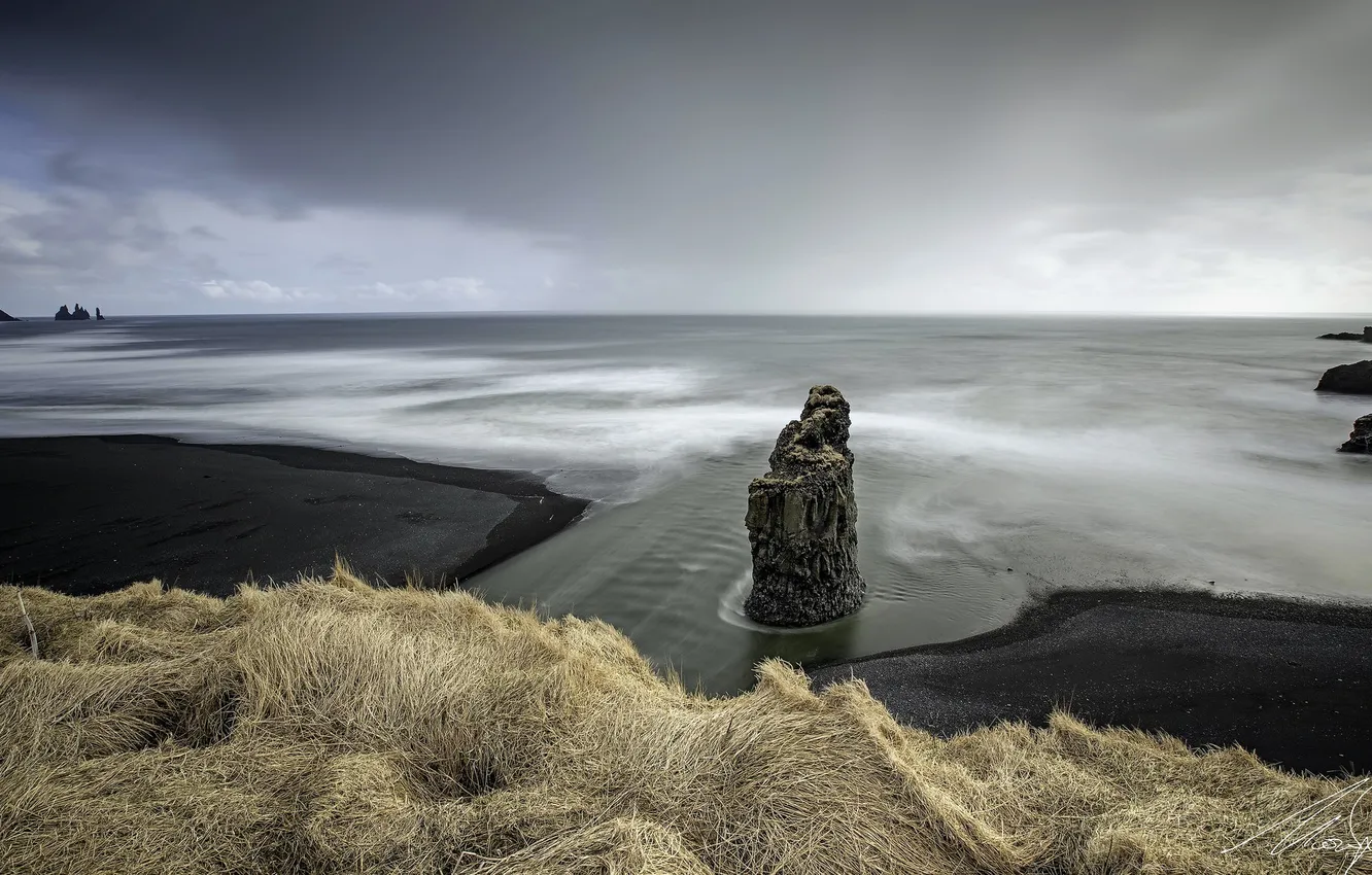 Photo wallpaper sea, nature, shore