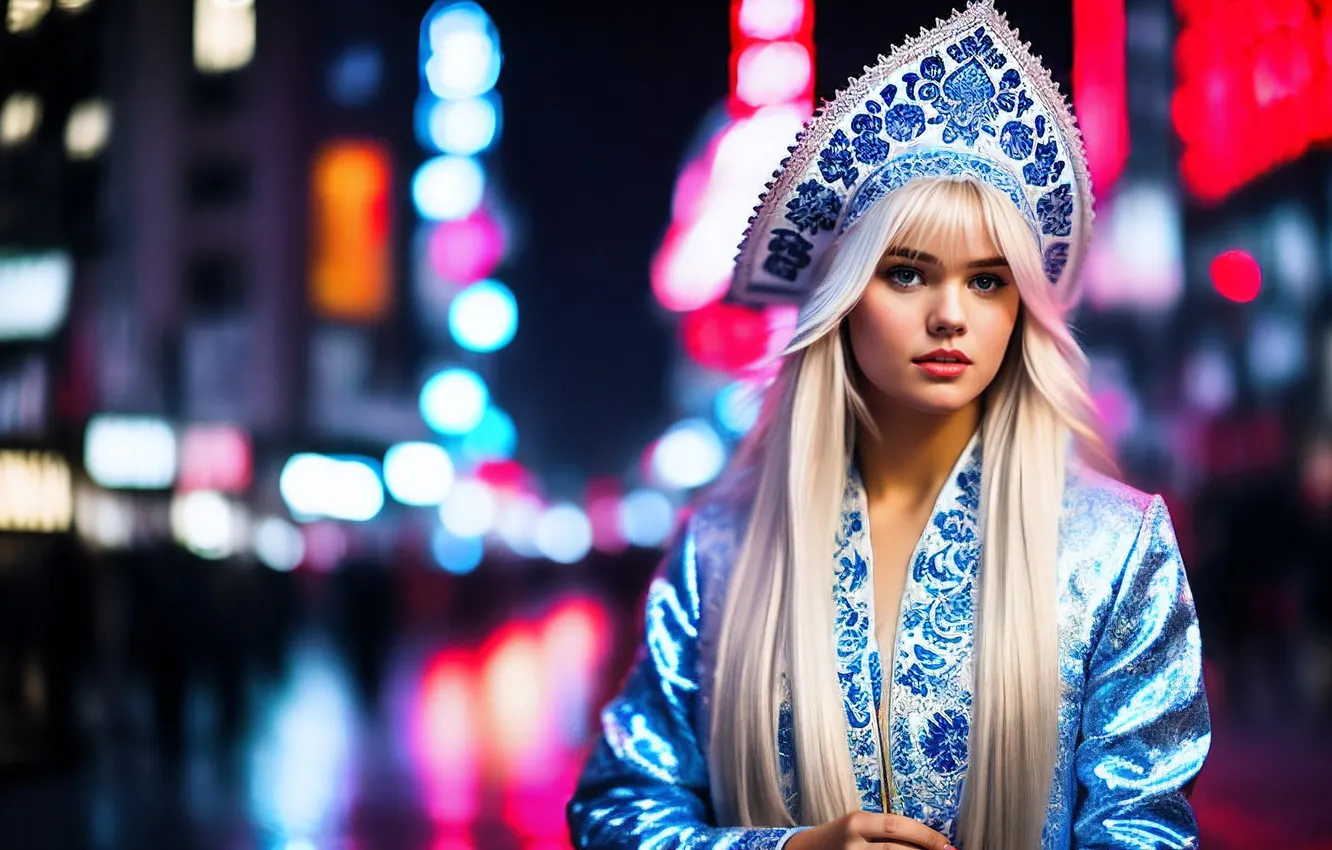 Photo wallpaper girl, sweetheart, maiden