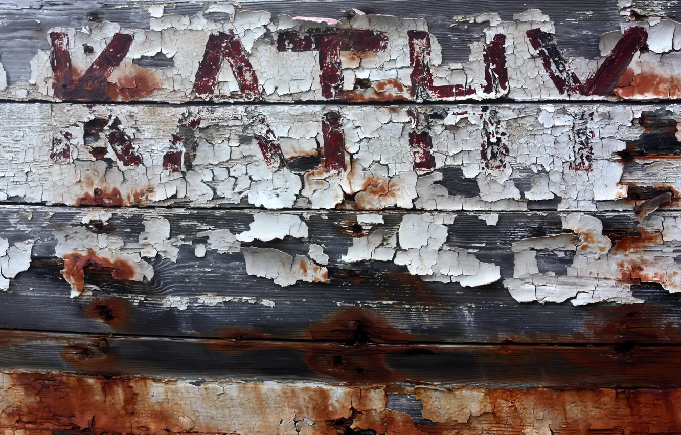 Photo wallpaper background, paint, boat