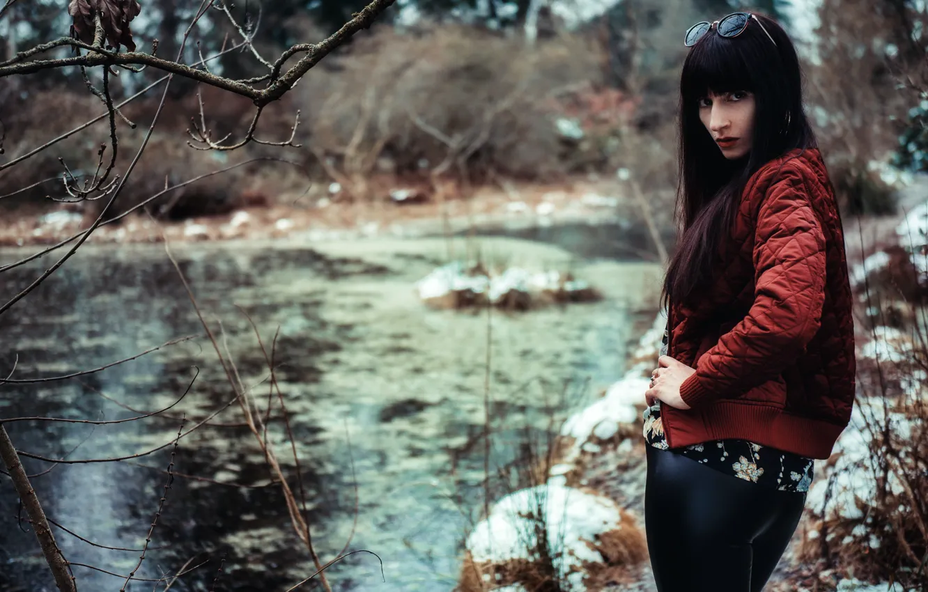 Photo wallpaper look, girl, Perdita Sommer, Andreas-Joachim Lins