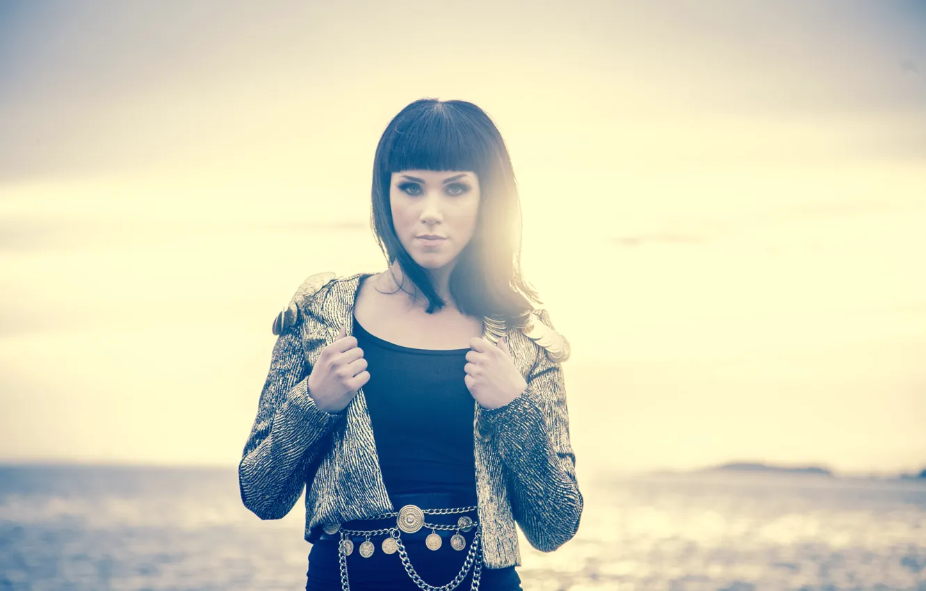 Photo wallpaper beautiful, pop rock, Finland, Stina Girs