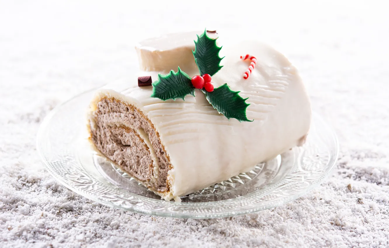 Photo wallpaper cake, dessert, roll, design