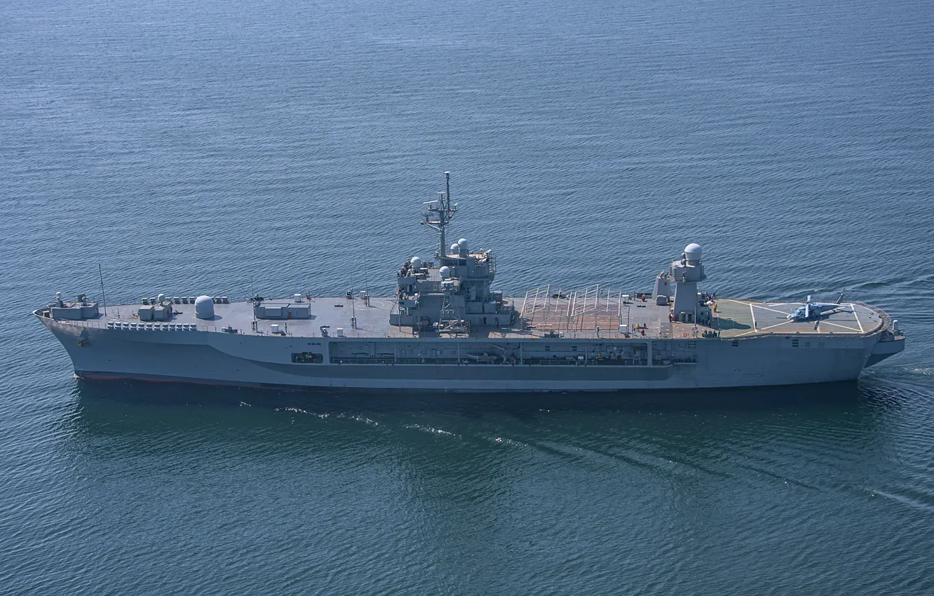 Photo wallpaper ship management, USS Mount Whitney, LCC-20