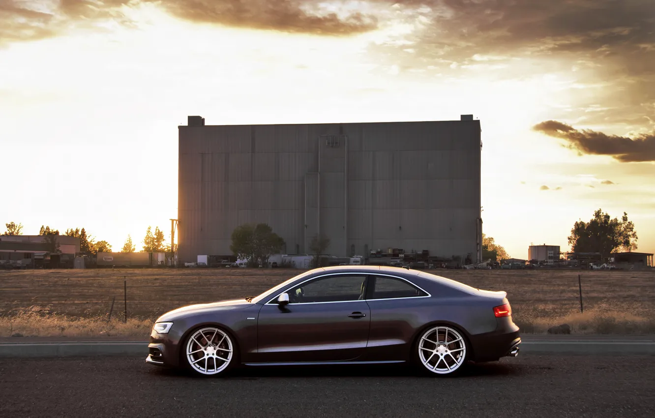 Photo wallpaper Audi, Audi, coupe, profile, sports car