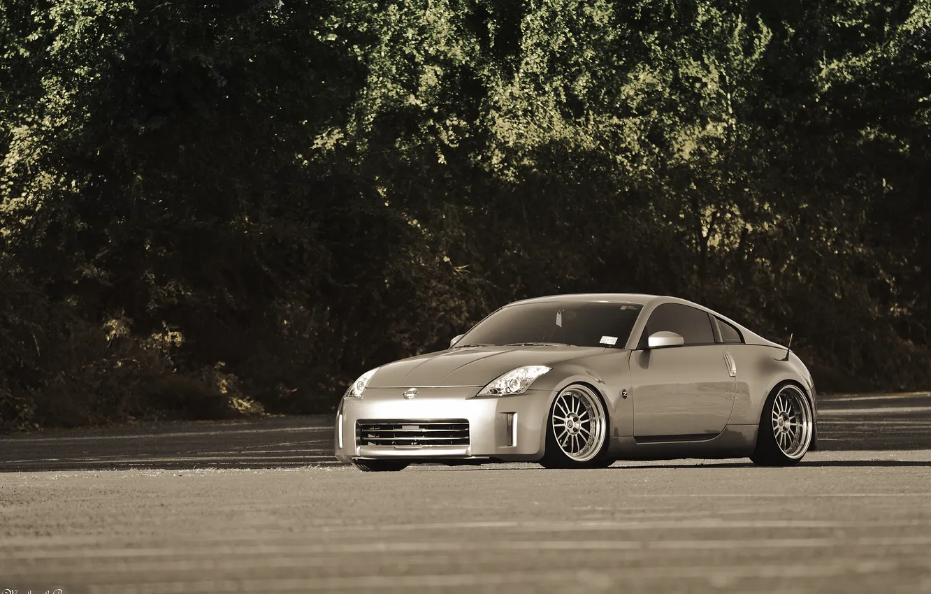 Photo wallpaper Nissan, 350z, Coupe
