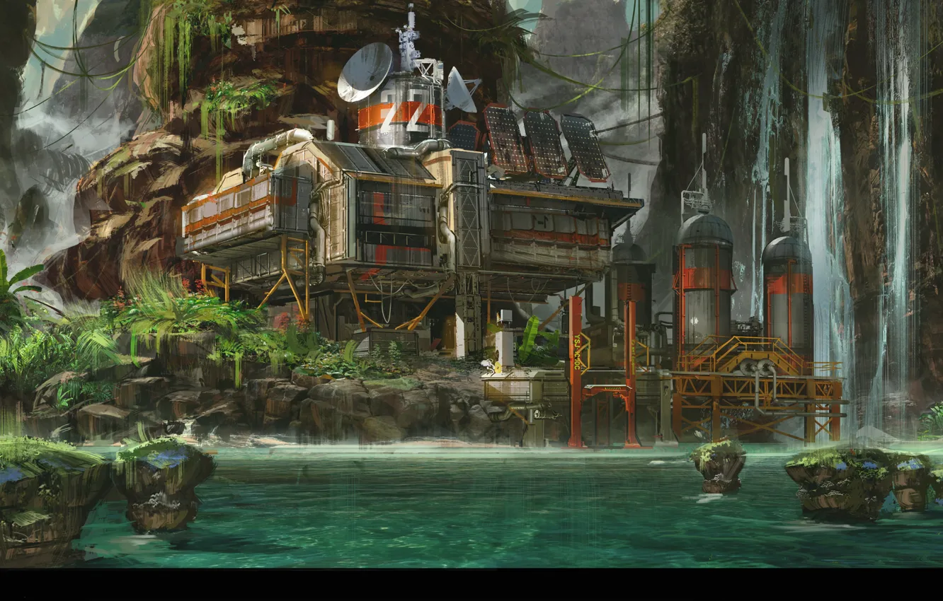 Photo wallpaper nature, station, Jude Smith, Kira's Home