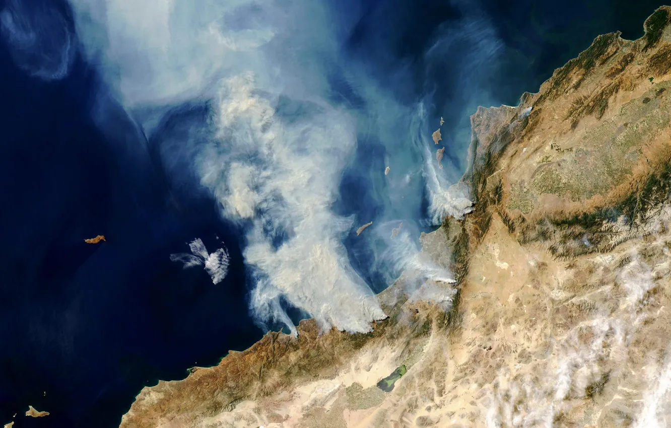 Photo wallpaper sea, wave, foam, shore, sea, sushi