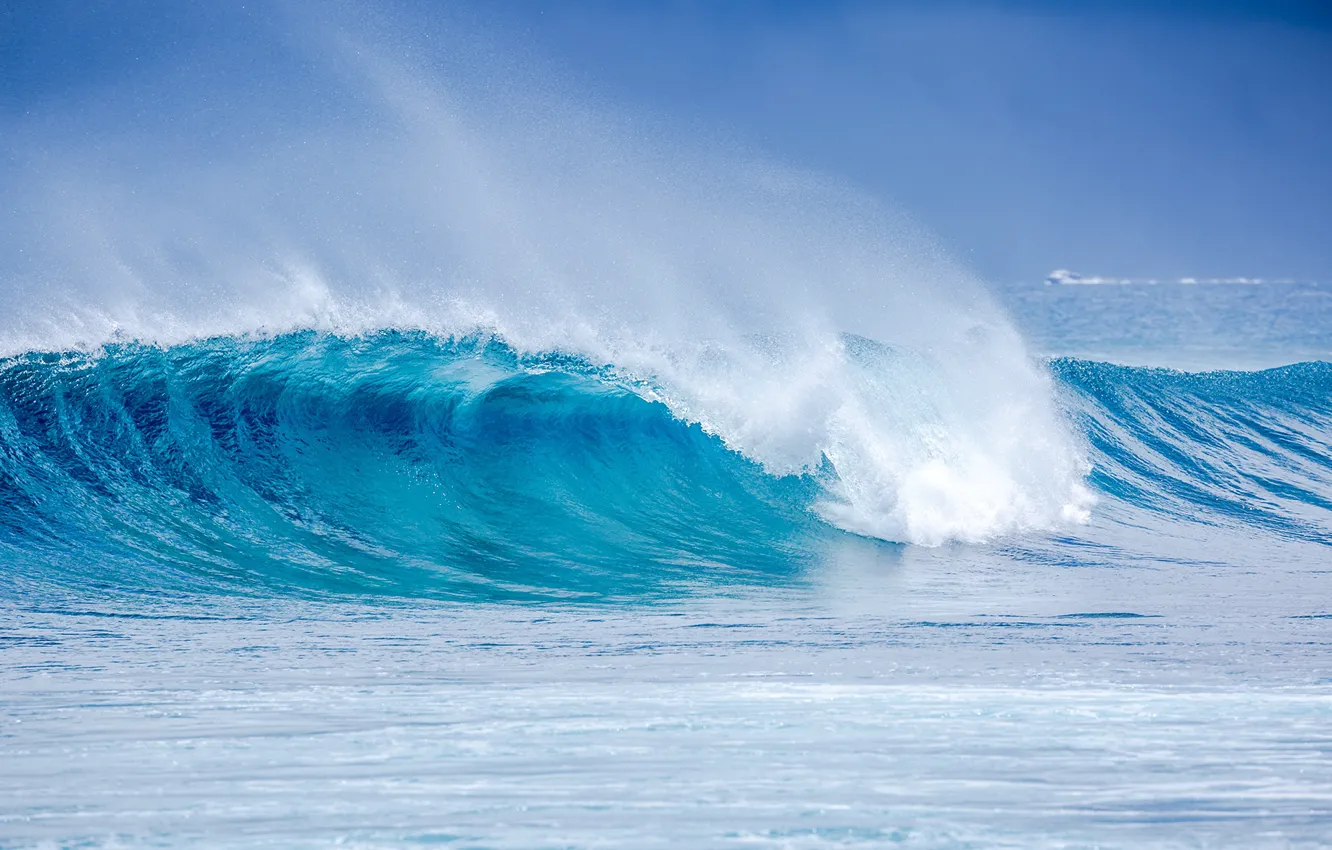 Photo wallpaper sea, wave, element, The Maldives