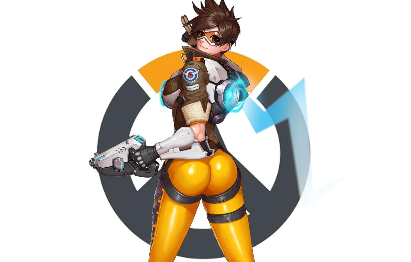 Photo wallpaper Game, Blizzard Entertainment, Overwatch, Tracer