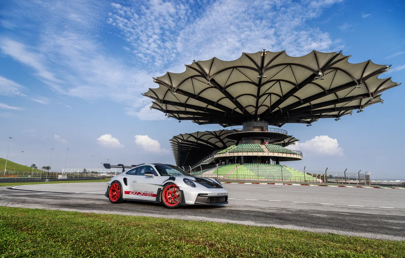 Photo wallpaper 911, Porsche, Supercar, Porsche 911 GT3 RS Weissach Package