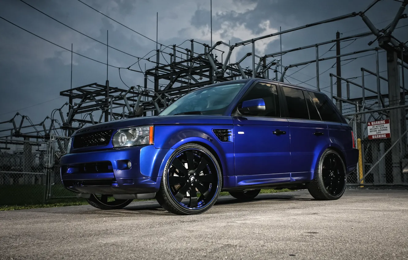 Photo wallpaper Range Rover, Sport, Wheels, Forgiato, Customized