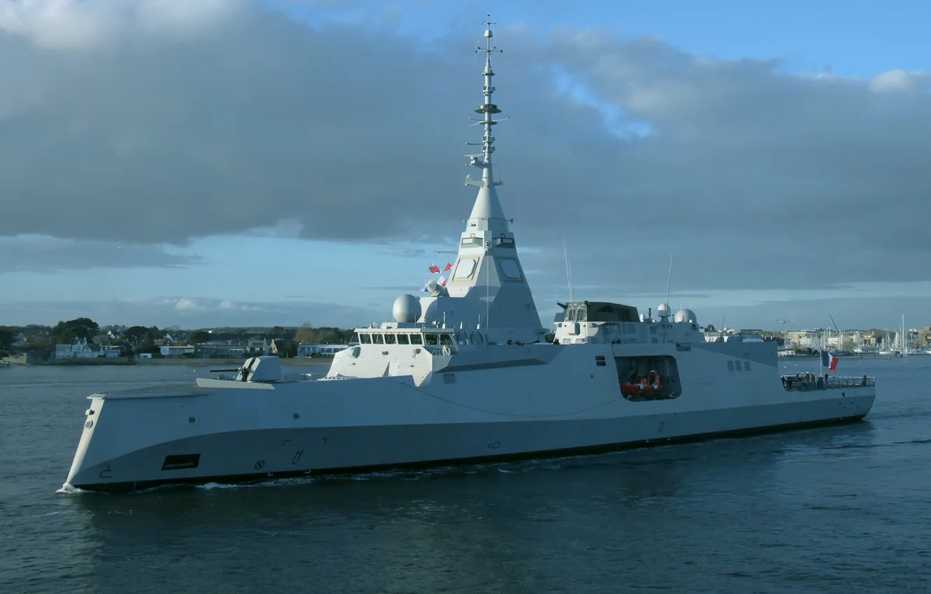 Photo wallpaper test, French Navy, Amiral Ronarc'h, 2024, FDI frigate