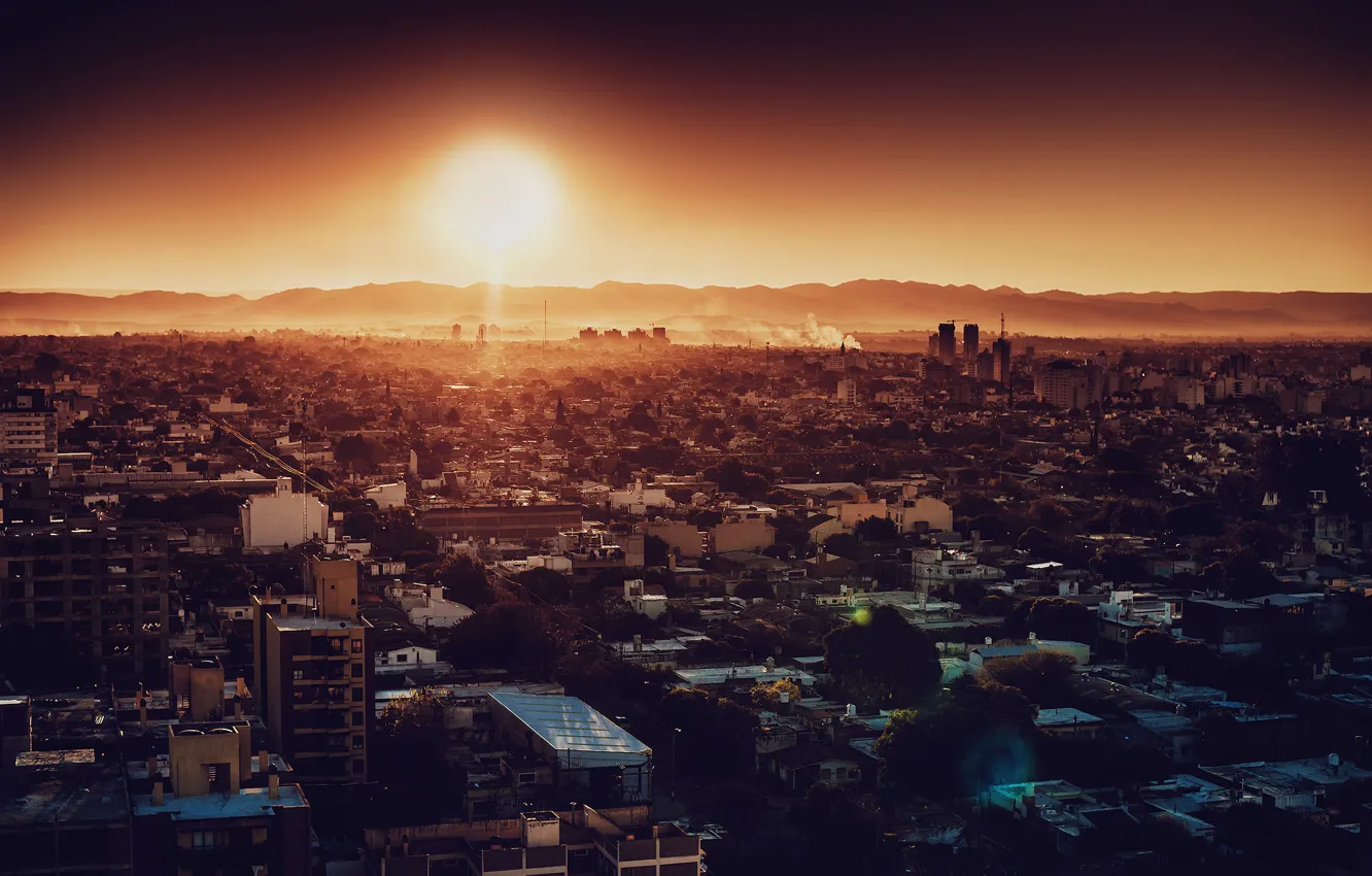 Photo wallpaper the city, Argentina, Cordoba