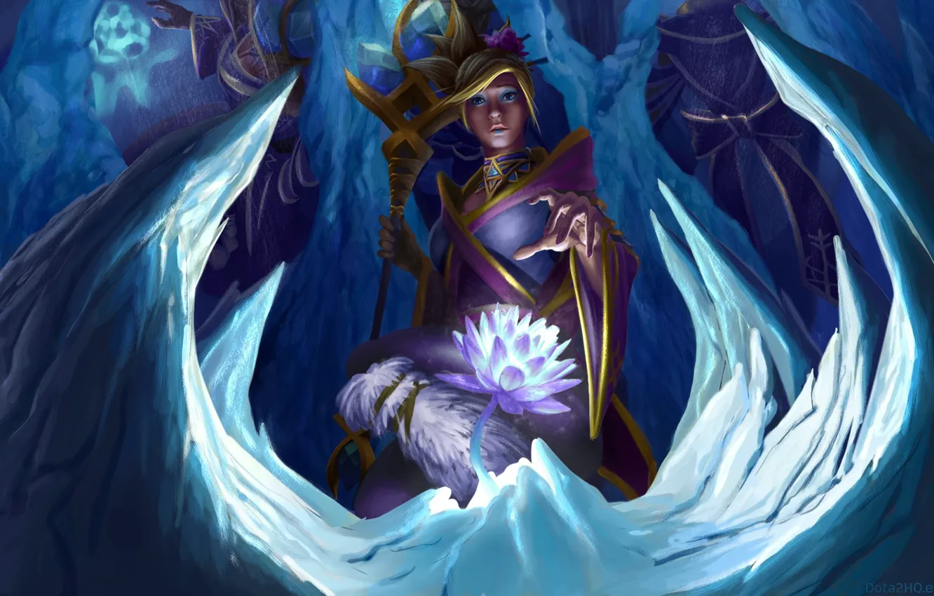 Photo wallpaper art, dota2, Oboi