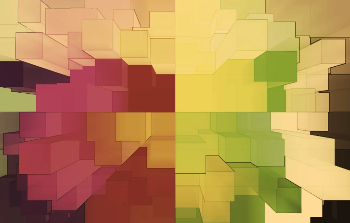 Photo wallpaper abstraction, creative, Wallpaper, art, form, Volume graphics