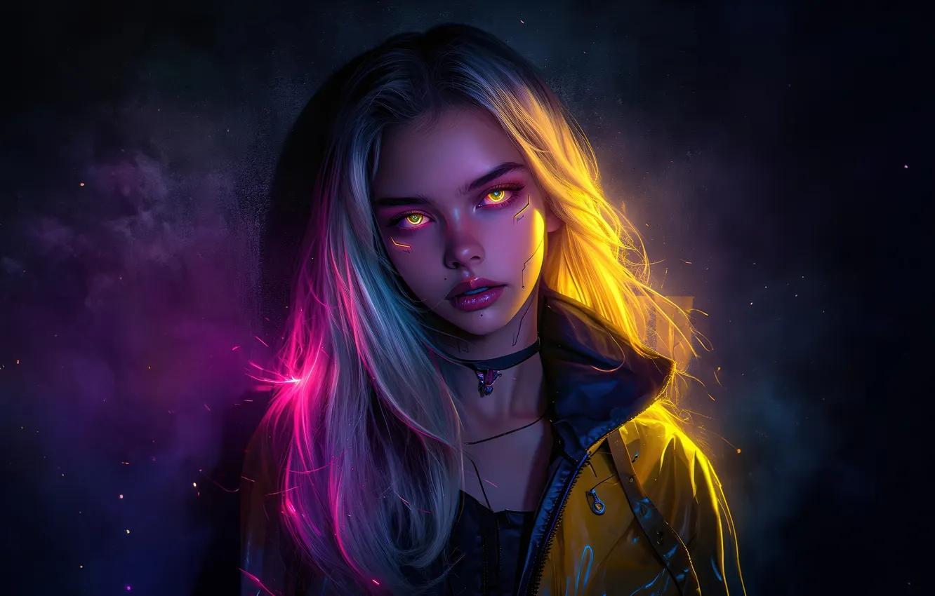 Photo wallpaper reflection, Society