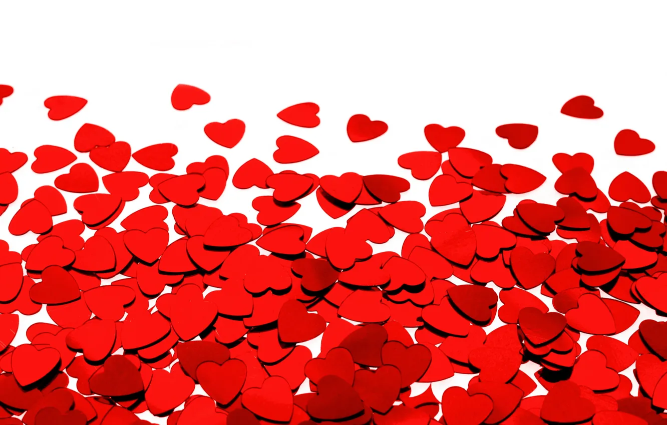 Photo wallpaper hearts, love, heart, romantic, valentine's day
