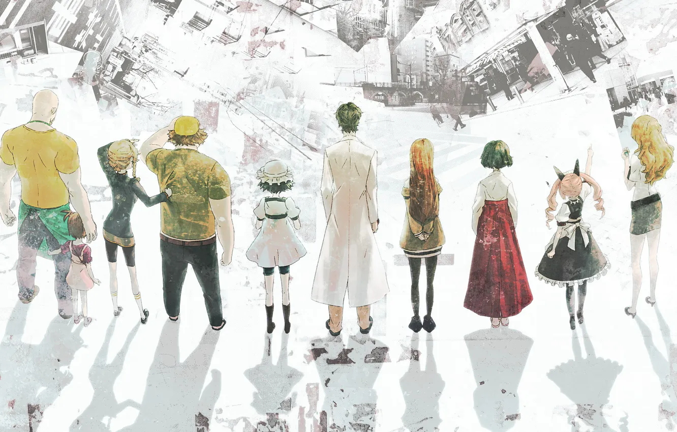 Photo wallpaper the series, characters, gates Stein