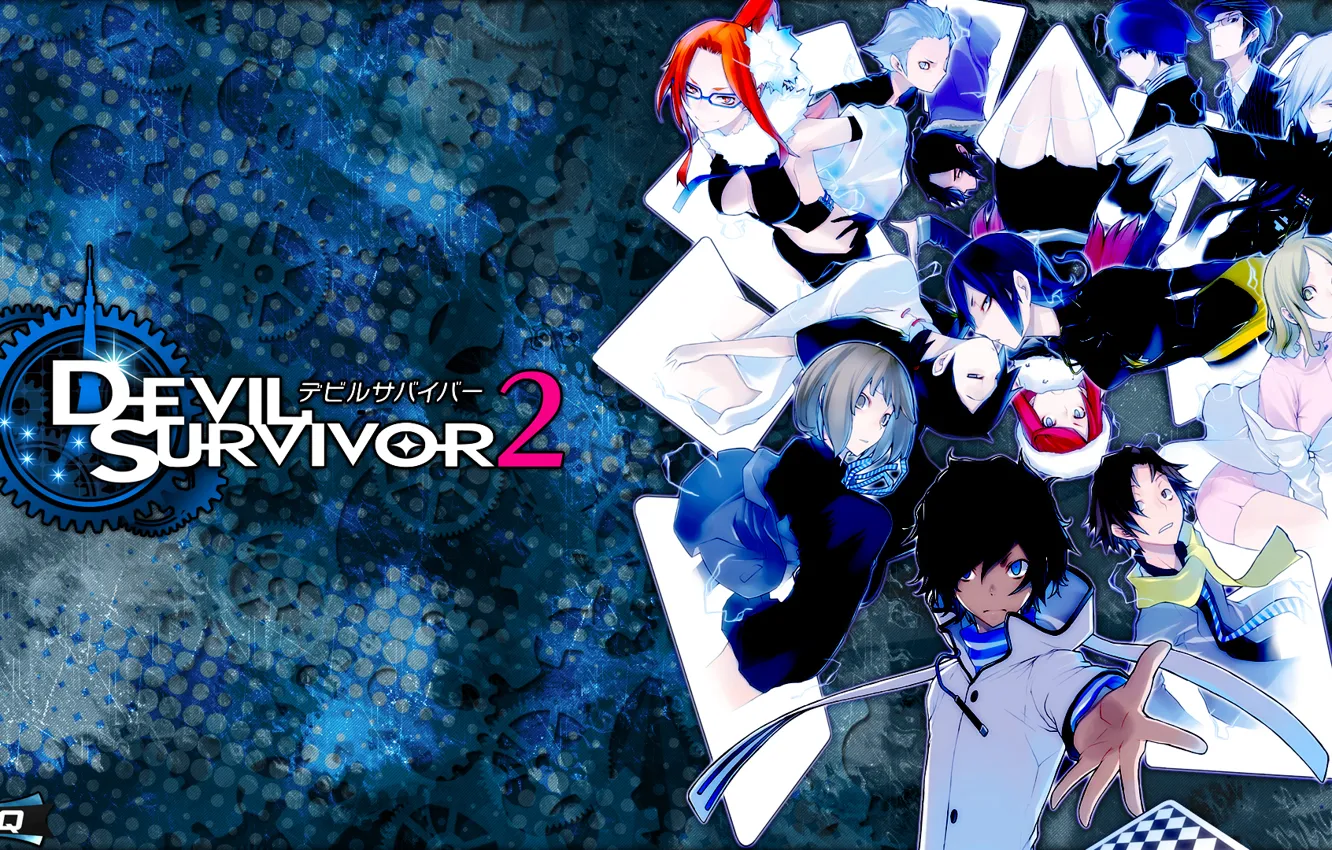 Photo wallpaper anime, The Heir Of The Devil, The Animation, Devil Survivor 2