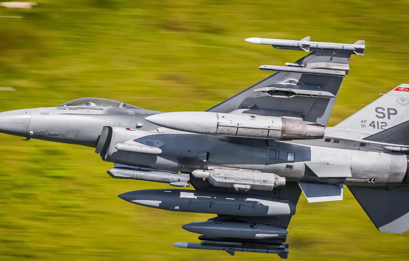 Photo wallpaper weapons, the plane, F-16