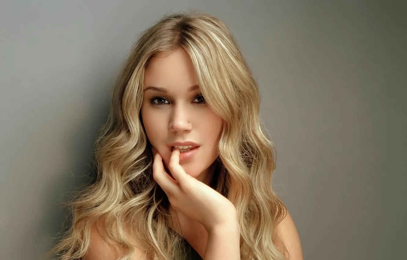 Photo wallpaper girl, star, face