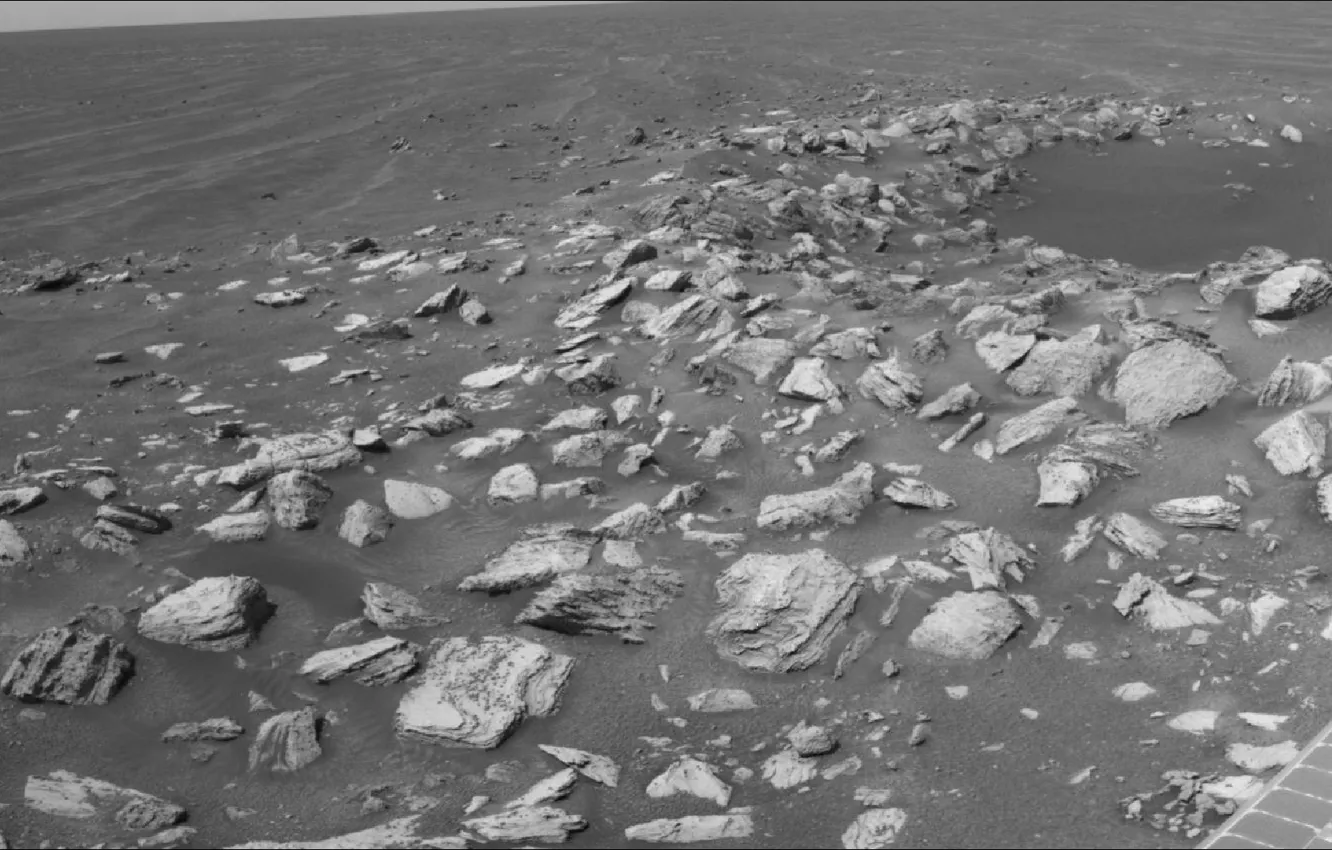Photo wallpaper NASA, Mars, reality, Curiosity, archives, august 2012