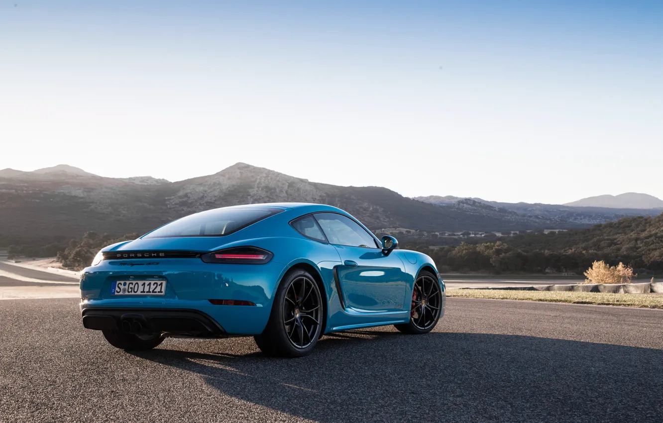 Photo wallpaper Porsche, Cayman, GTS, 718