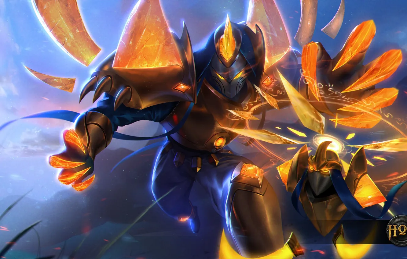 Photo wallpaper hon, Heroes of Newerth, Puppet Master, Paragon, Topaz