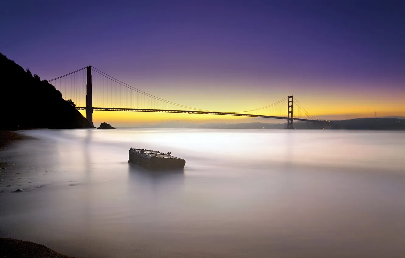 Photo wallpaper United States, California, Sausalito
