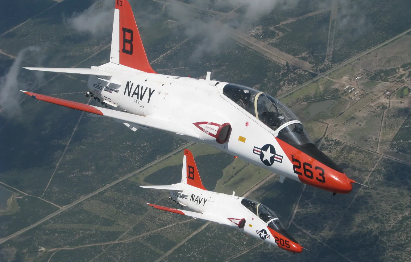 Photo wallpaper US NAVY, Systems, UTS T-45A, Boeing BAE, Goshawk Goshawk