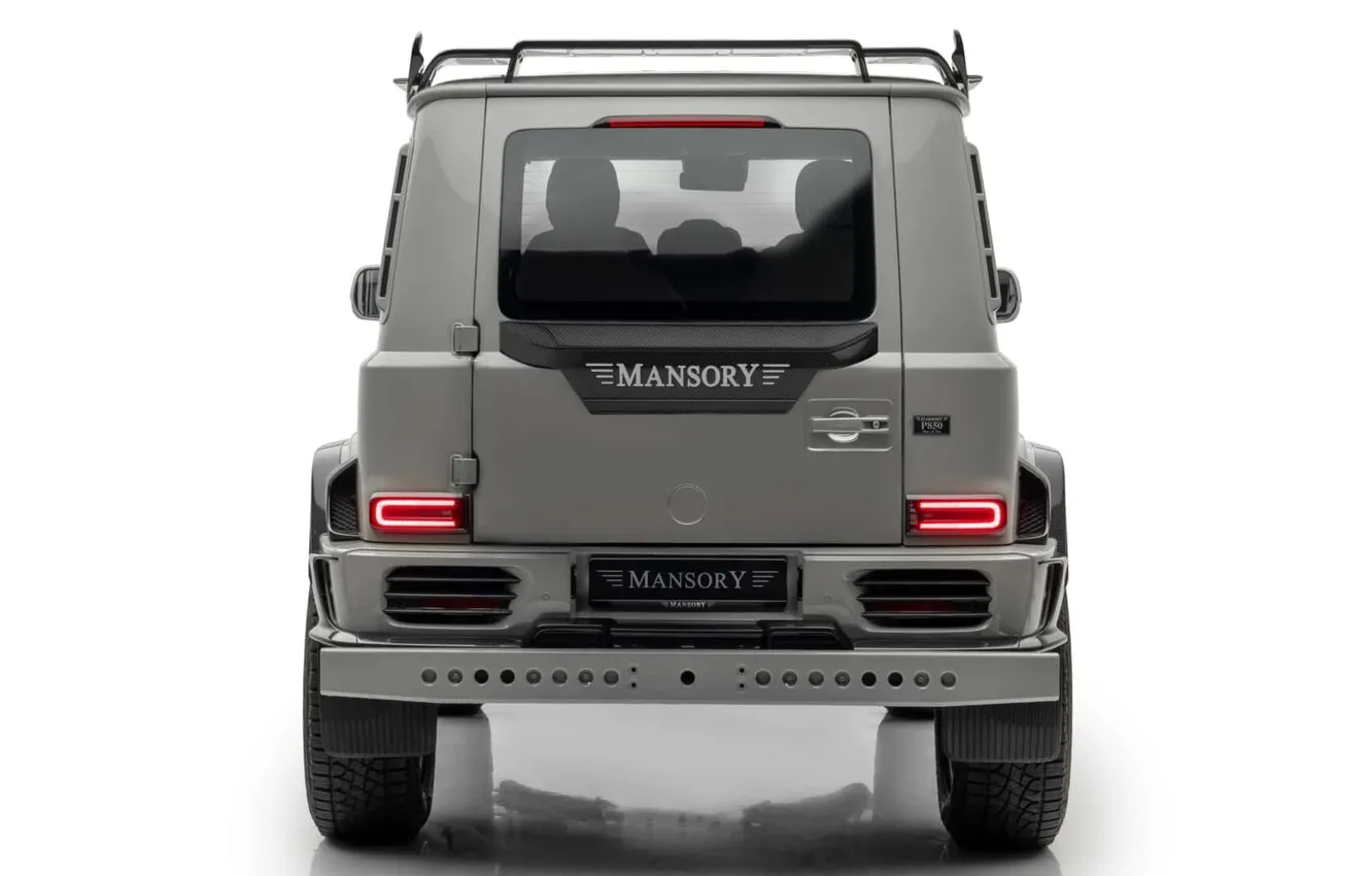 Photo wallpaper Mercedes-Benz, rear view, AMG, 4x4, Mansory, G63, Gronos, 2023