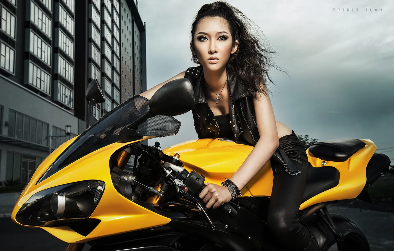 Photo wallpaper motorcycle, Asian, Yamaha YZF-R1, Kelly Khoa Nguyen