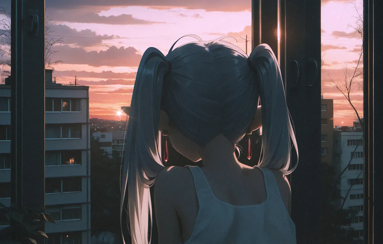 Photo wallpaper Russia, anime, art girl, evning, Freeze, Fandoms, Sousou No Frieren, QuantumHeadAI