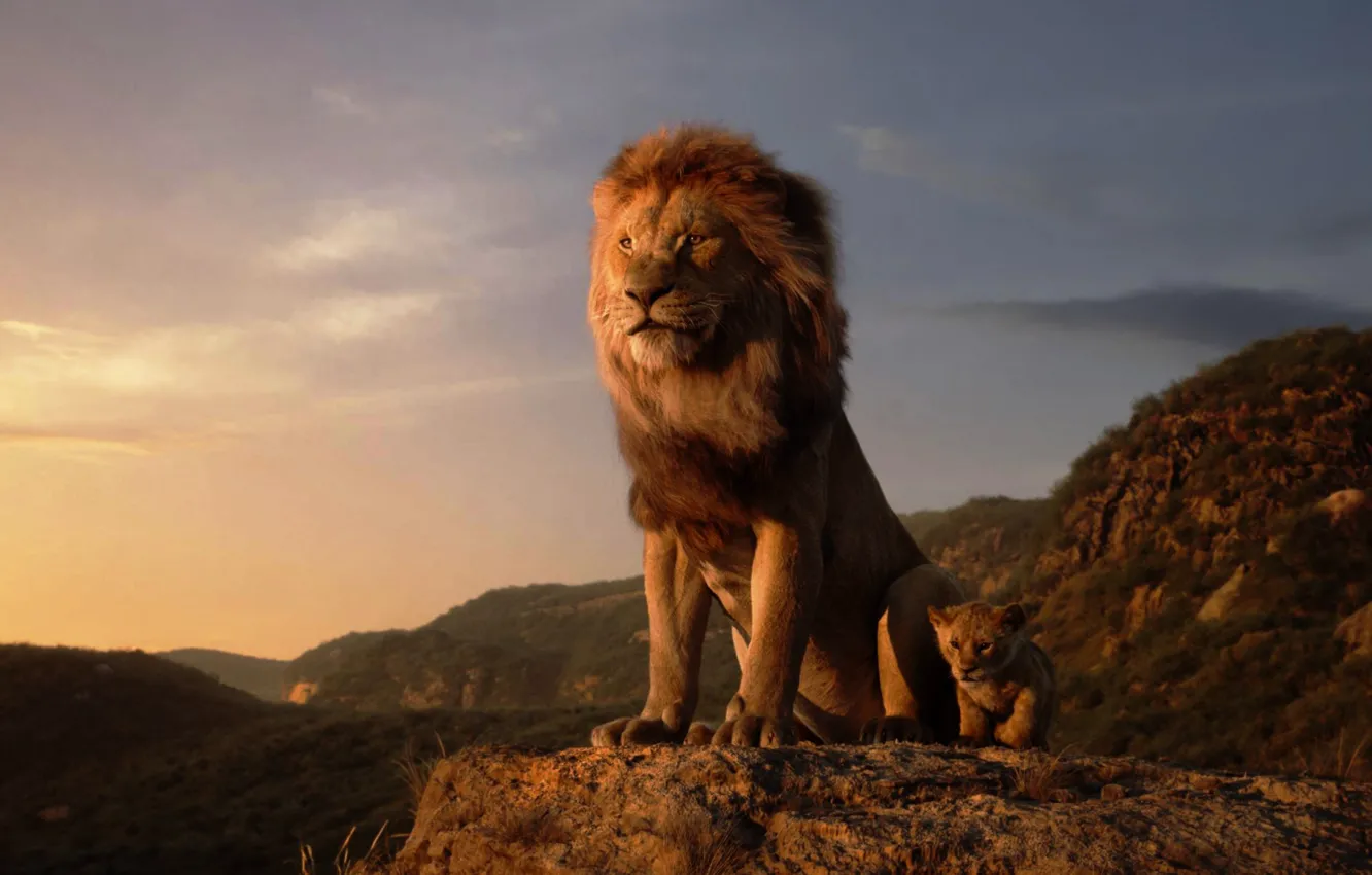 Photo wallpaper a remake, The Lion King, Walt Disney Pictures, Jon Favreau
