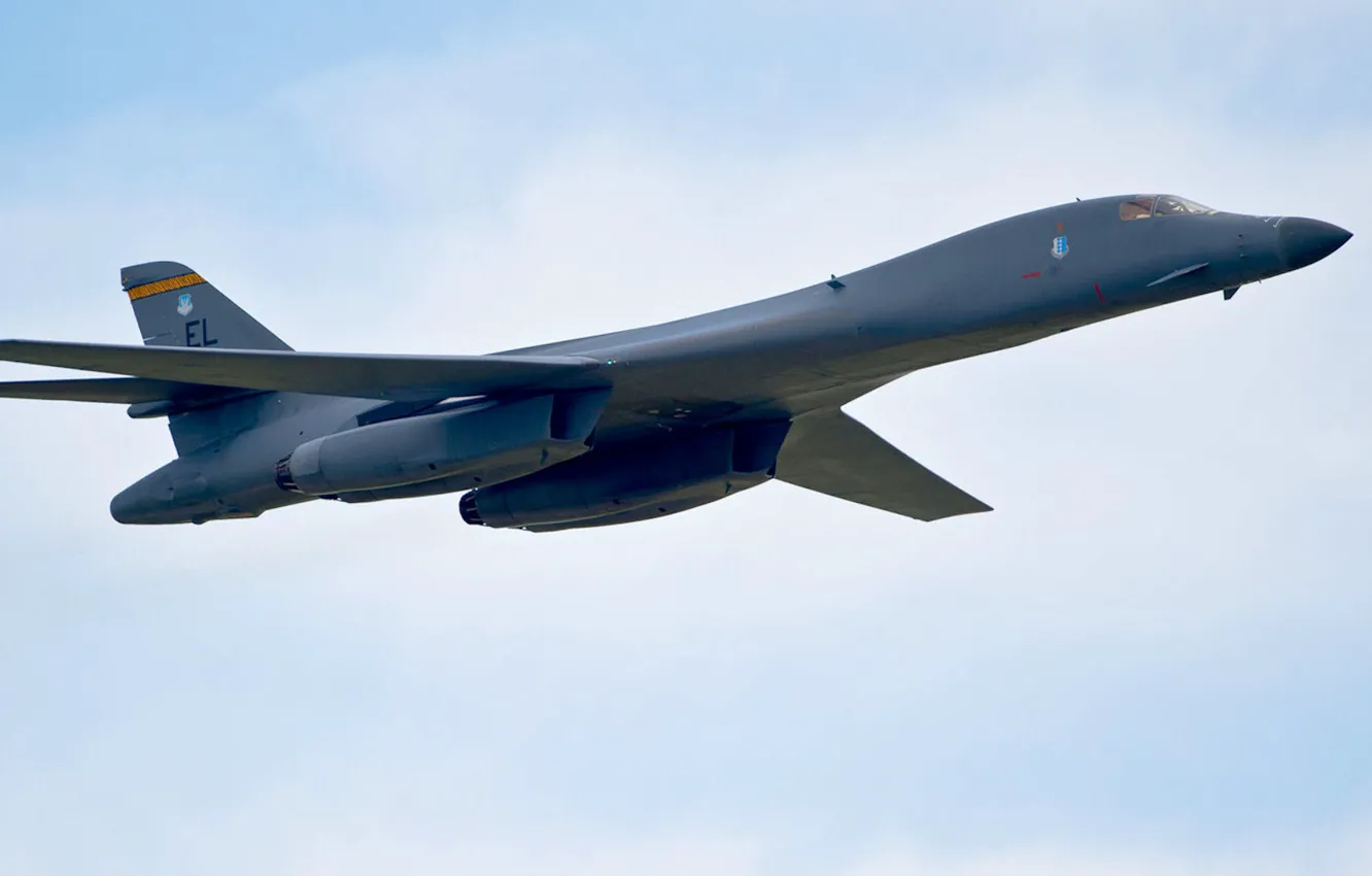 Photo wallpaper Lancer, B-1, Rockwell