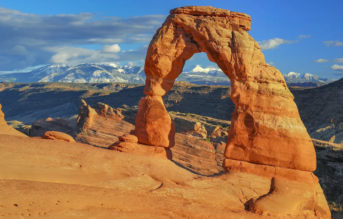 Photo wallpaper arch, Utah, USA