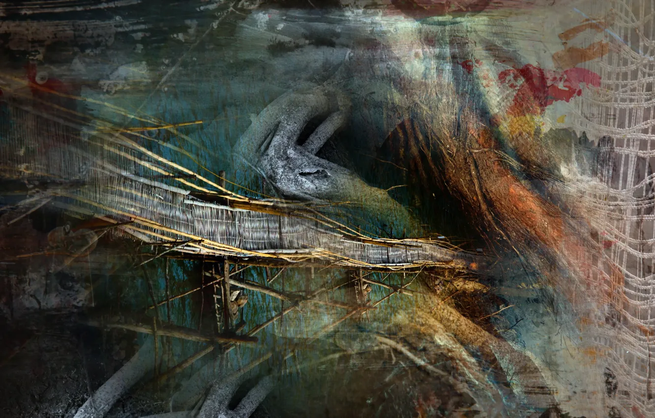 Photo wallpaper abstraction, color, form