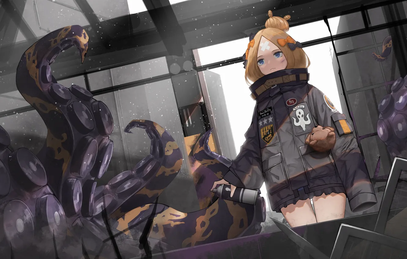 Photo wallpaper girl, the tentacles, Fate / Grand Order, The destiny of a great campaign