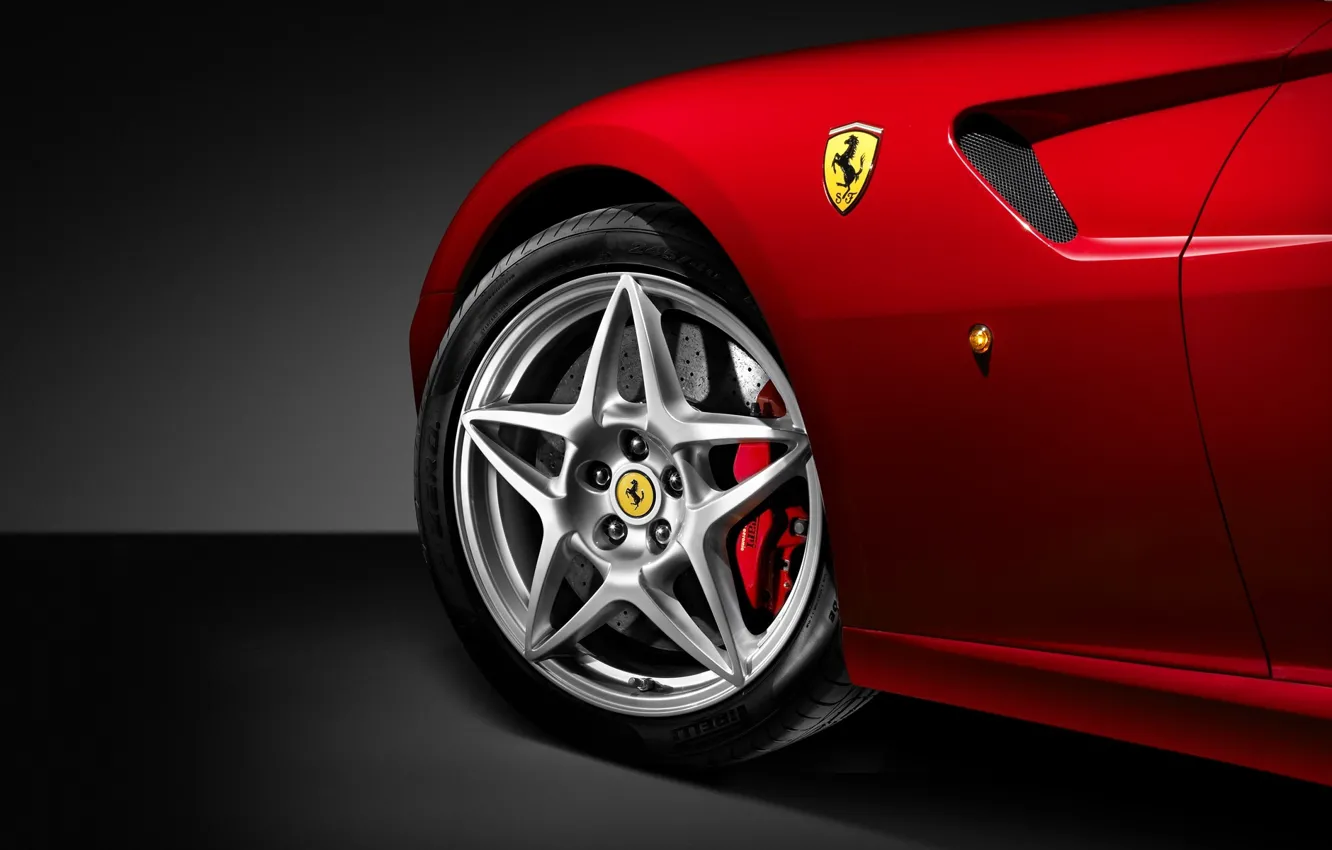 Photo wallpaper Ferrari, logo, Ferrari 599 GTB Fiorano, Luxury