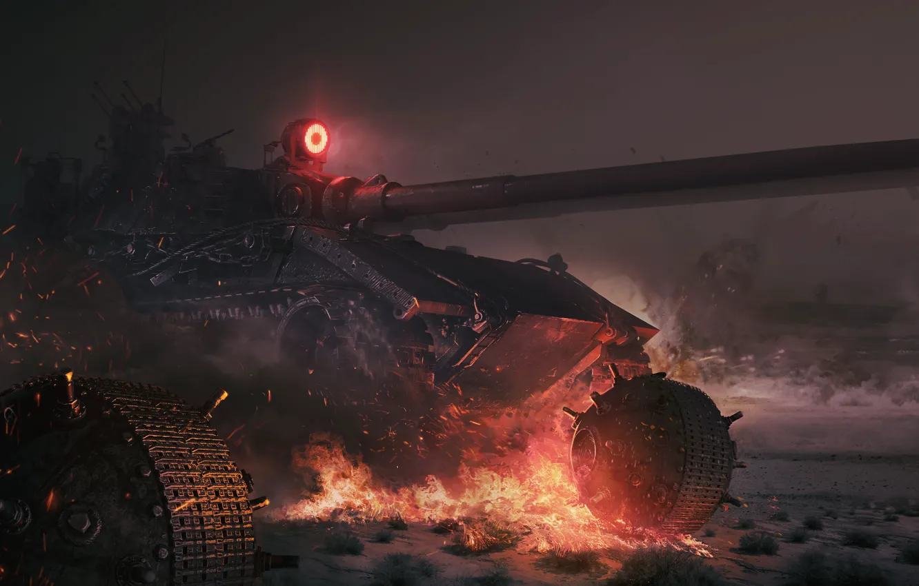 Photo wallpaper World of Tanks, Peace, game event, Invulnerable and Ruffs