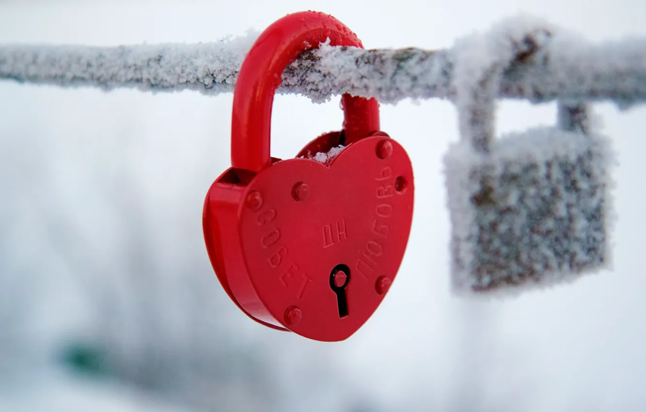 Photo wallpaper cold, winter, snow, red, background, castle, mood, Wallpaper