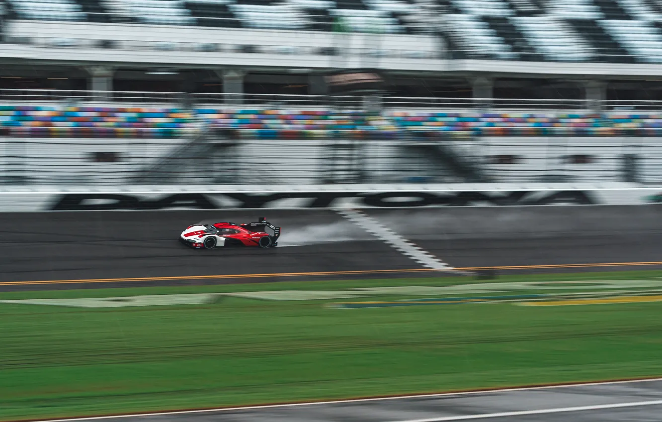 Photo wallpaper Porsche, prototype, 963, LMDh, Porsche 963, Daytona International Speedway